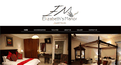 Desktop Screenshot of elizabethsmanor.co.za